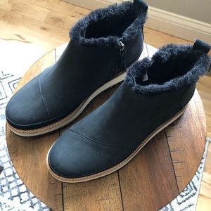 Toms Black Ankle Boots
